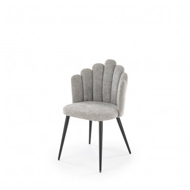 K552 grey metal chair