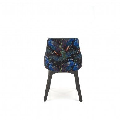 ENDO dark green wooden chair 3