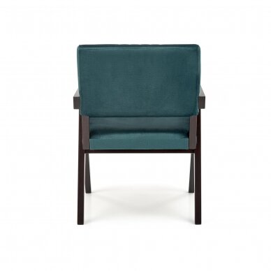 MEMORY wooden dark green chair 3