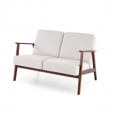 MILANO 2S šviesios smėlio spalvos sofa